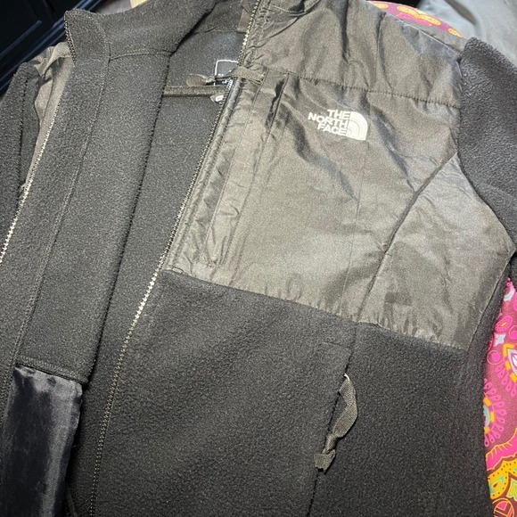 The North Face Women's Denali Fleece Jacket Black Full Zip PolarTec Warm Layer M - Picture 9 of 12
